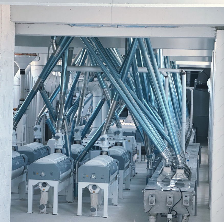 Genç Değirmen'nin Irak'da 500 Ton/Gün kapasiteli Katlı Bina Un Değirmeni...